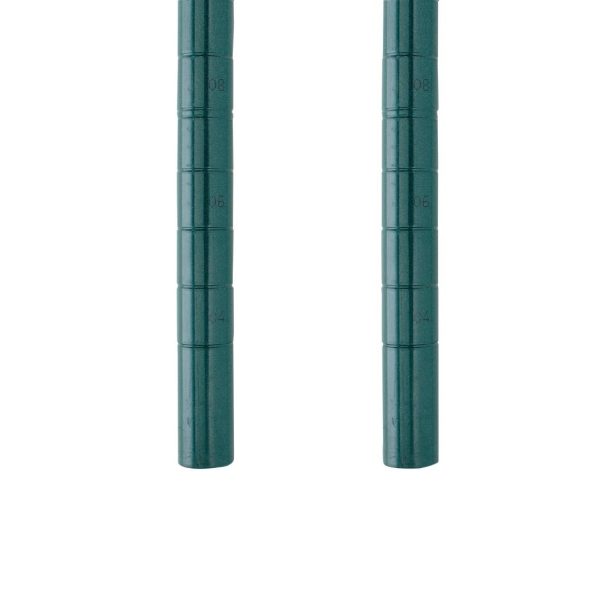 Twin pack of Metro Super Erecta Posts allowing you to create custom configurations with the 1530mm high mobile Super Erecta kits. Adding posts and shelves lets you fit your shelving kits around your available space, making the most of any store or stock room. The posts benefit from antibacterial coating, making them perfect for food storage in any dry, damp or wet environment.