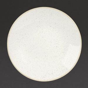 Churchill Stonecast Deep Coupe Plates Barley White 220mm (Pack of 12)