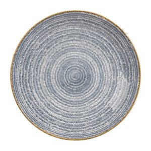 Churchill Studio Prints Homespun Coupe Bowls Slate Blue 248mm (Pack of 12)