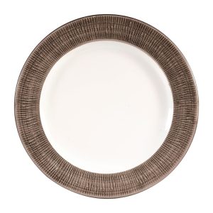 Churchill Bamboo Footed Plates Dusk 276mm (Pack of 12)
