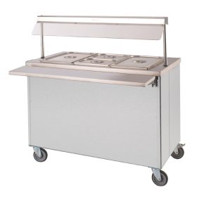 Moffat Mobile Hot Cupboard with Dry Heat Bain Marie 2FBM Package