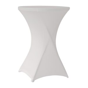 ZOWN Cocktail80 Table Stretch Cover White
