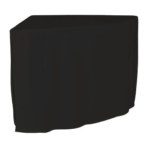 ZOWN XLCorner Table Plain Cover Black