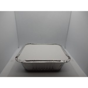 White Lid for Rectangular Foil Container (Pack of 1000)