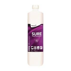 SURE Cleaner and Disinfectant Concentrate 1Ltr (6 Pack)