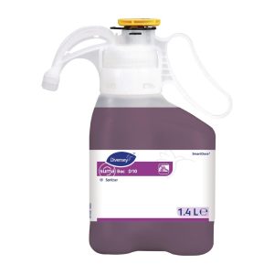 Suma SmartDose Bac D10 Cleaner and Sanitiser Super Concentrate 1.4Ltr (2 Pack)