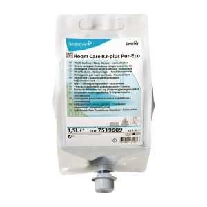 Room Care R3-plus Pur-Eco Glass and Multi-Surface Cleaner Concentrate 1.5Ltr (2 Pack)
