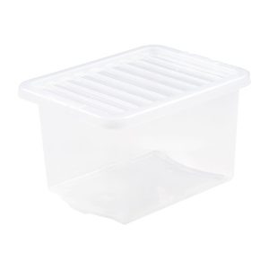 Wham Crystal Equipment Storage Box and Lid 24Ltr