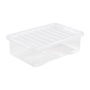 Wham Crystal Equipment Storage Box and Lid 35Ltr