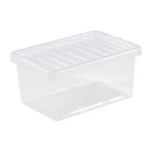 Wham Crystal Equipment Storage Box and Lid 11Ltr