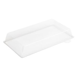 Faerch Medium Recyclable Sushi Tray Lids 161 x 99mm (Pack of 900)