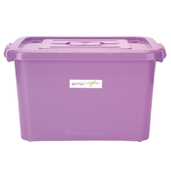 Ideal for keeping allergen safety utensils stored in one place