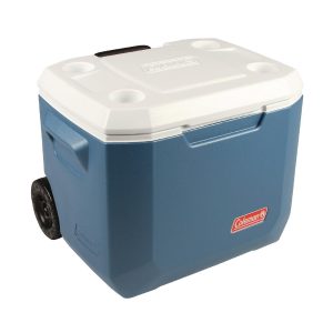 Coleman 50QT Xtreme Wheeled Cool Box Blue 47Ltr