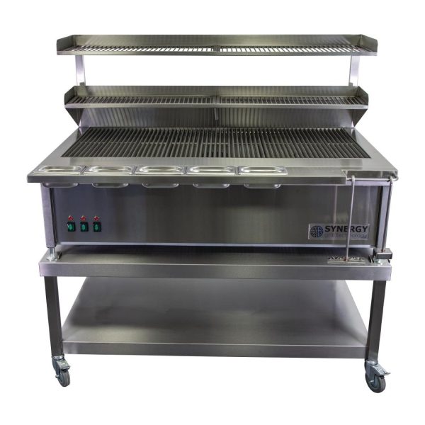 Stainless Steel. 3 burner