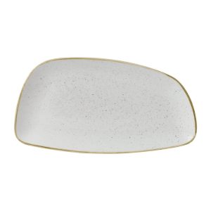 Churchill Stonecast Oval Plates Barley White 349x171mm (Pack of 6)