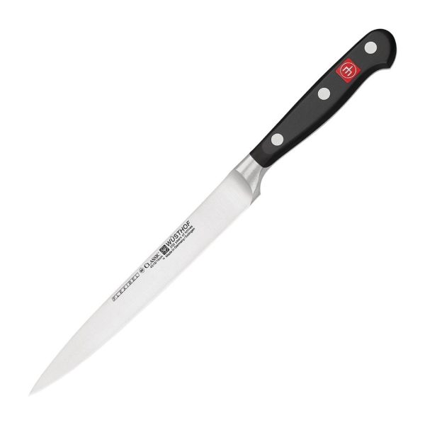 Blade length: 6". Weight: 74g