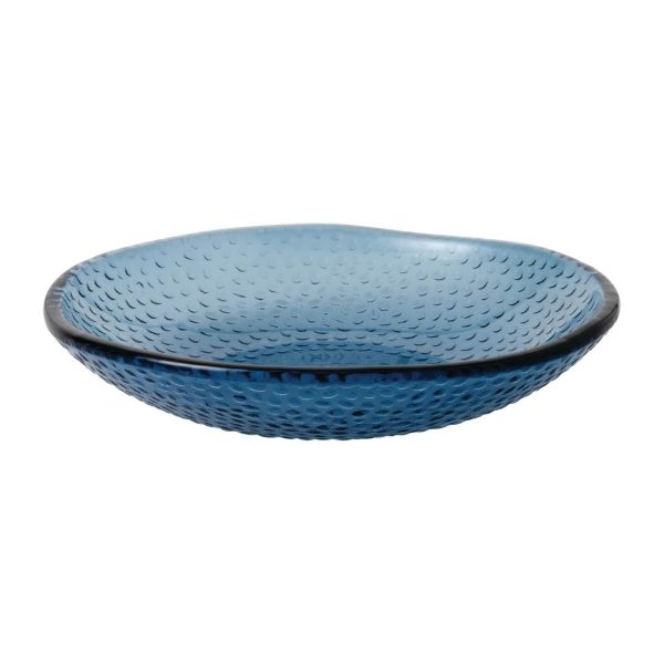 210mm / 8 1/4 " / 21oz. Ocean Blue (Glass). Pack quantity:6