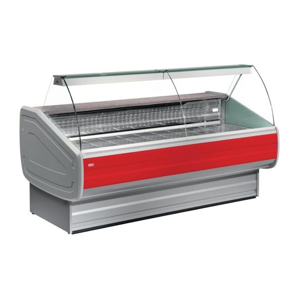 Width: 2500mm. 1.66m² Display. 404Ltr Lower Storage