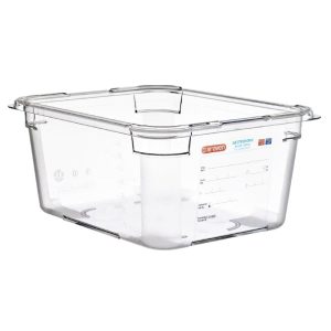 Araven Polycarbonate 1/2 Gastronorm Container 3.8Ltr