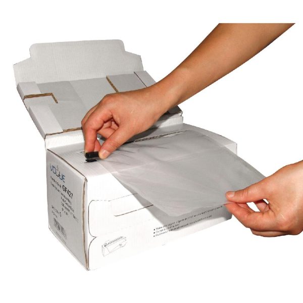 Embossed. 200mm x 15m Vacuum Pack Roll in Dispenser with Cutter