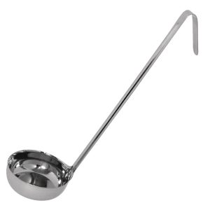 Stainless steel. Capacity: 6.3oz.