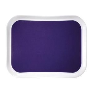 Cambro Versa Lite Century Fun Polyester Canteen Tray Grape 430mm