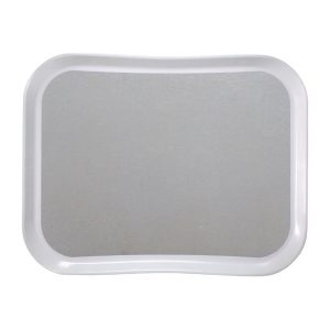 Cambro Versa Lite Century Fun Polyester Canteen Tray Pearl Grey 430mm