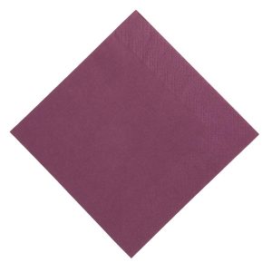 Duni Compostable Dinner Napkins Plum 400mm (Pack of 1000)
