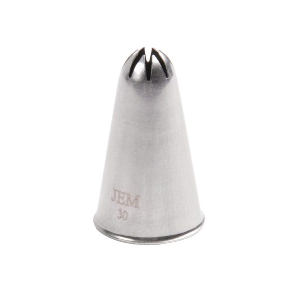 0.3cm. Stainless steel. Height approximately 3cm
