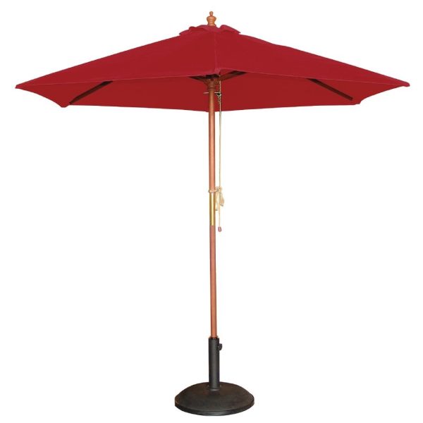 Colour: Red. Size: 2.52(H) x 3(Ø)m