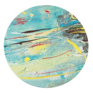 Werzalit Pre-drilled Round Table Top  Intermezzo 800mm