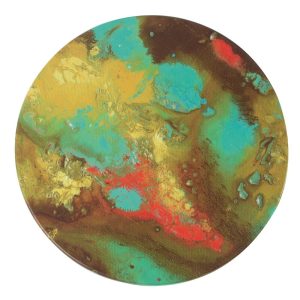 Werzalit Pre-drilled Round Table Top  Esmeralda 600mm