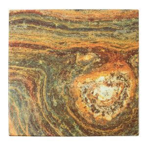 Werzalit Pre-drilled Square Table Top  Rusty 700mm