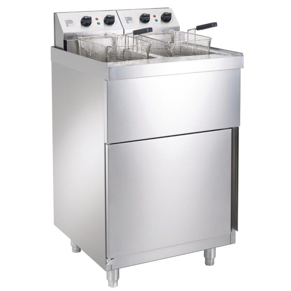 2x6kW. Oil Capacity: 2x9Ltr. Chip Output: up to 56kg/hr