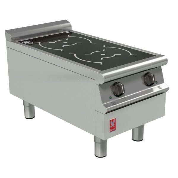 2 x 5kW. Twin ring. Hardwired Falcon Dominator are impeccable machines which are designed for optimum safety and performance, built for reliability and consistency for professional caterers, takeaways, restaurants and hotels. The stainless steel construction is attractive and easy to clean.