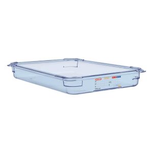Araven ABS Food Storage Container Blue GN 1/1 65mm