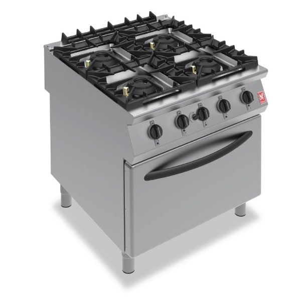 Propane Gas. 3x9.5kW + 1x4.2kW Burners. On Legs