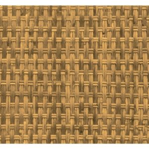 Werzalit Pre-drilled Square Table Top  Natural Rattan 800mm