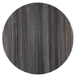 Werzalit Pre-drilled Round Table Top  Tempera Silver 700mm
