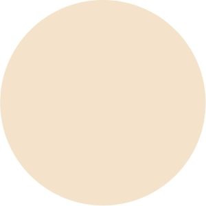 Werzalit Pre-drilled Round Table Top  Cream 600mm