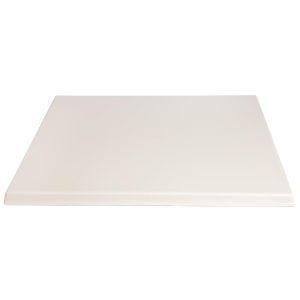Werzalit Rectangular Table Top Cream 800mm