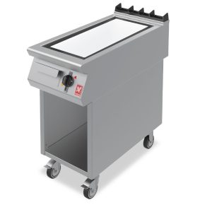 Falcon F900 Chromed Steel 400mm Griddle on Mobile Stand E9541CR
