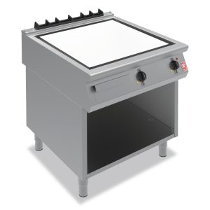 Falcon F900 Chromed Steel 800mm Griddle on Fixed Stand E9581CR
