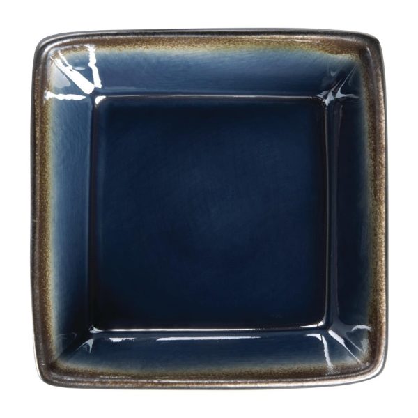 110(W) x 110(D)mm. Blue with black base