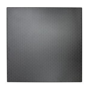 Werzalit Square 600mm Table Top Black Rattan