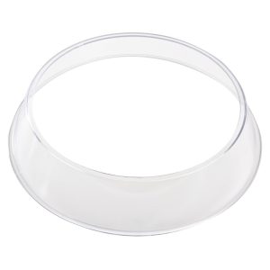 Material: Polycarbonate. Size: 40(H) x 215(Ø)mm. Plate cover supplied separately - K483