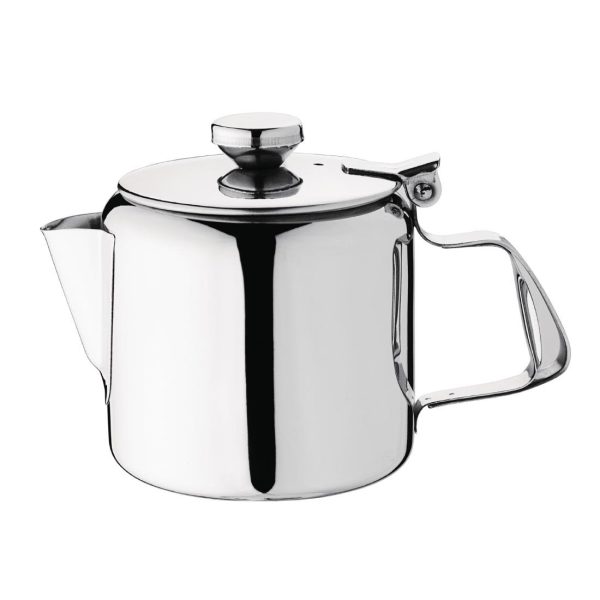 Bring a stylish shine to your beverage service with the Olympia Concorde Stainless Steel range. Made with a high-polish, mirror finish these boasts an elegant look that'll add a touch of class to the presentation of your hot drinks. A double-layer, heat-resistant handle keeps these cool to the touch too - ensuring staff and customers stay safe when handling hot liquids.