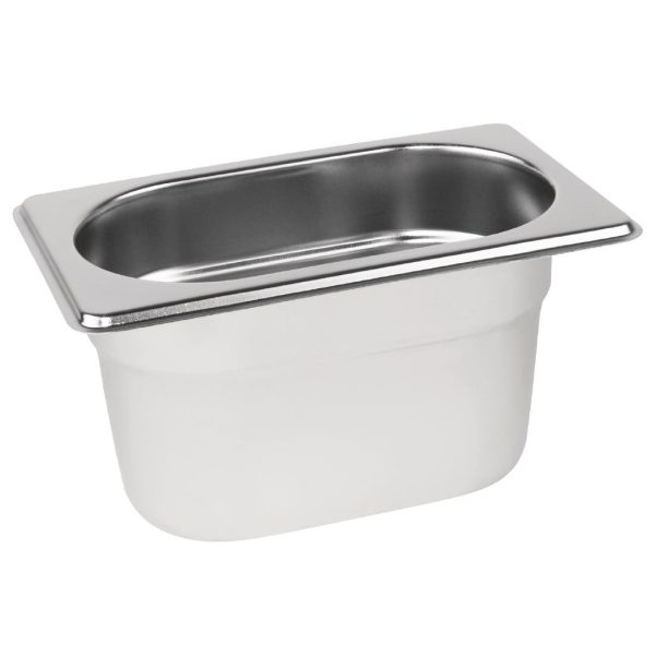 Capacity: 800ml. GN 1/9. Ninth Size. Depth: 100mm