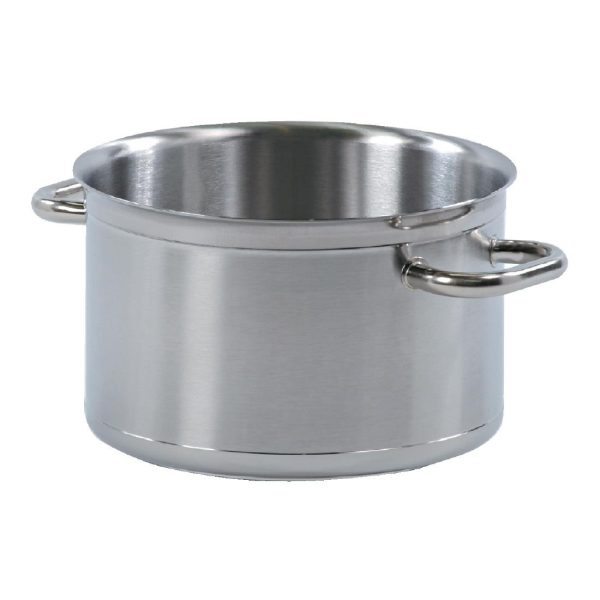 Size: 240(Ø)mm. Material: Stainless Steel. Induction Compatible. Lid: K834