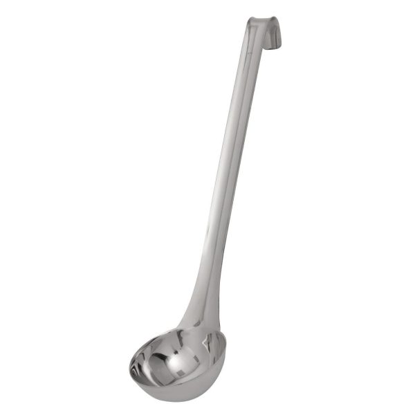 Stainless steel. Capacity: 4 2/5oz.